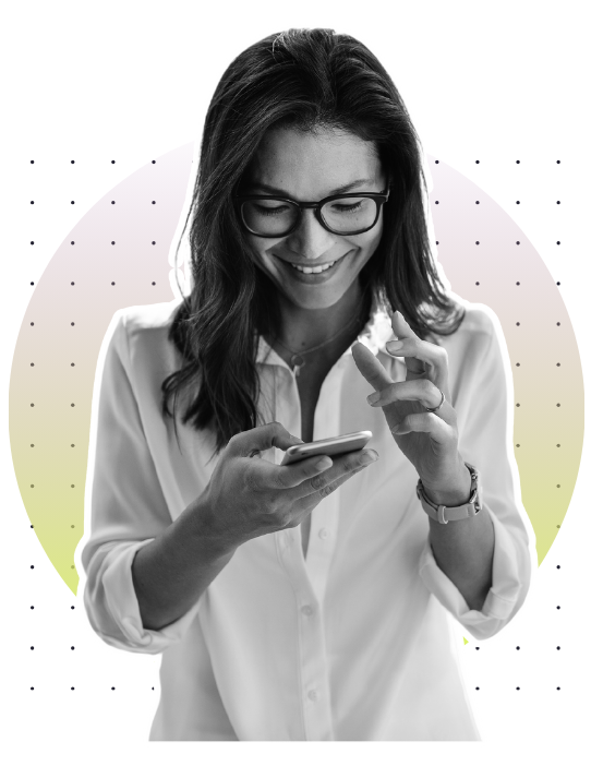 woman using mobile 2